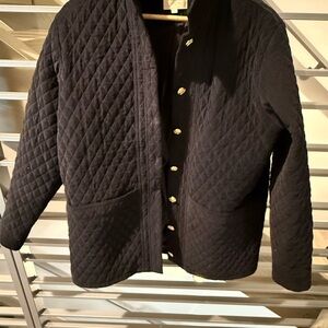 Sezane Will Jacket Black Velvet - Large - Worn Once